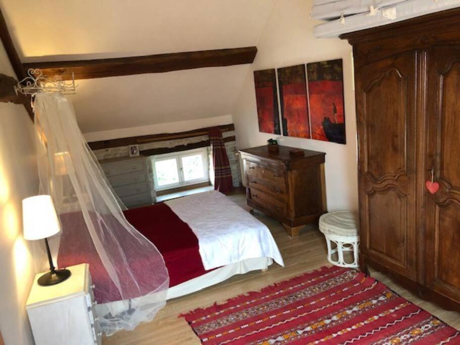 Villa Magnifique Moulin proche Chablis, jacuzzi et rivière Annay-sur-Serein Esterno foto