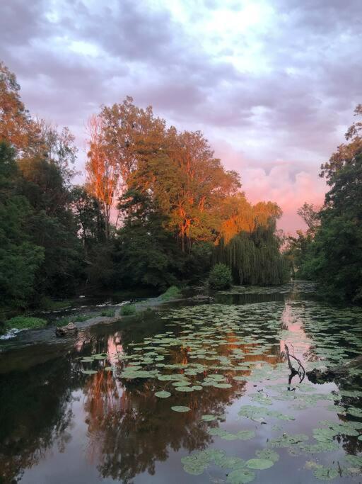Villa Magnifique Moulin proche Chablis, jacuzzi et rivière Annay-sur-Serein Esterno foto