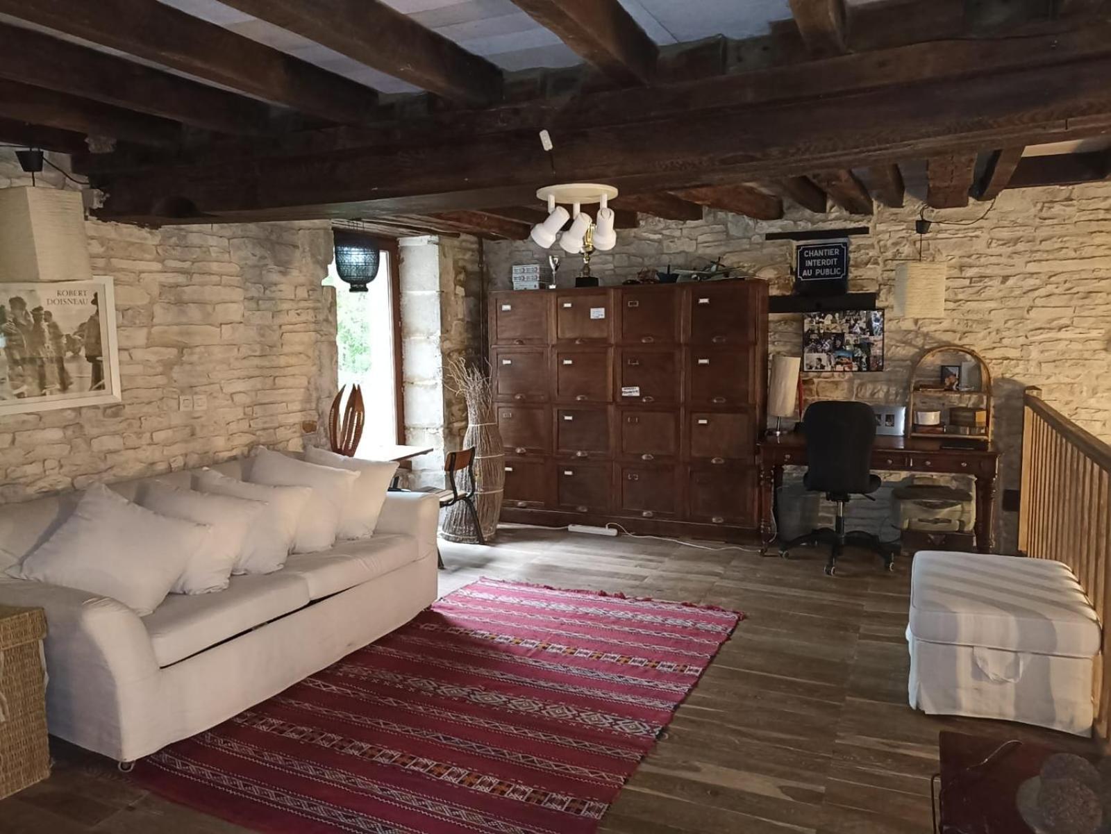 Villa Magnifique Moulin proche Chablis, jacuzzi et rivière Annay-sur-Serein Esterno foto